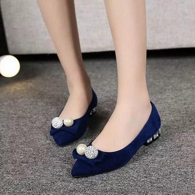 MIUMIU Shallow mouth flat shoes Women--005